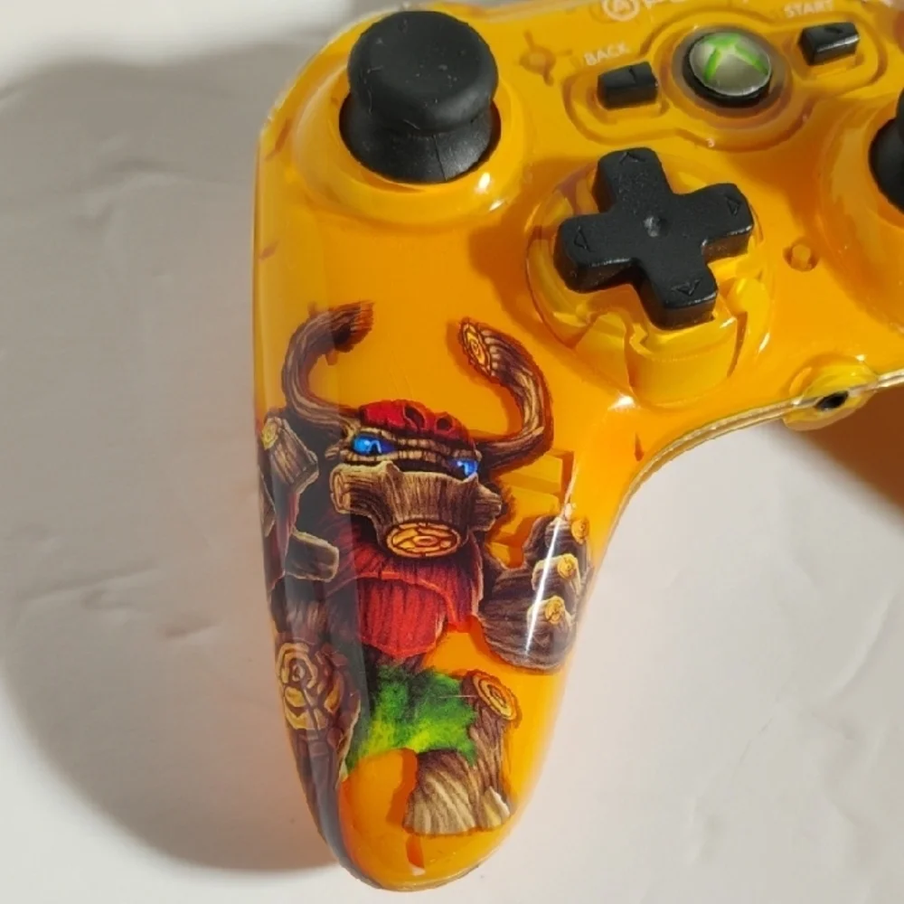 Power A Skylanders Mini Pro Orange Wired Controller For Xbox 360 Tested
